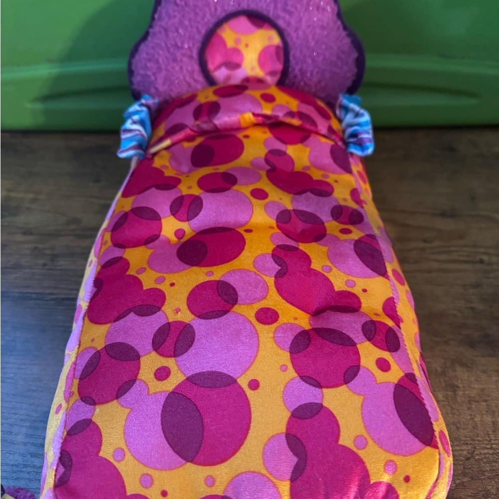 Groovy Girls Large 14 Inch Doll Furniture Bed 2001 Vintage Manhattan Toys